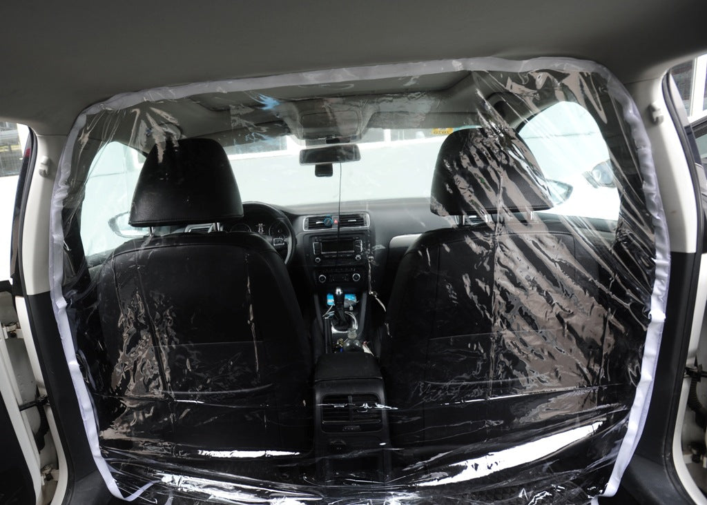 Película Protectora de Partición para Pasajeros en Autos