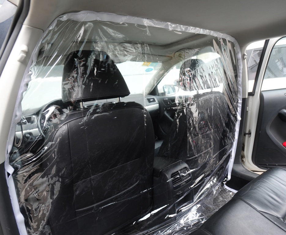 Película Protectora de Partición para Pasajeros en Autos