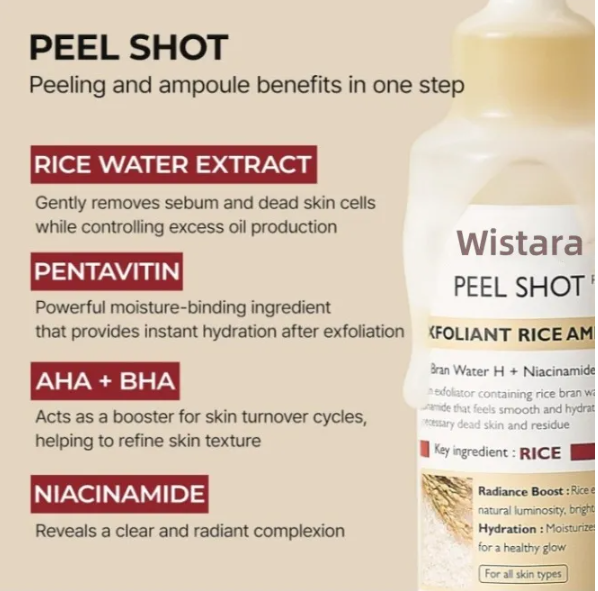 Líquido Exfoliante Hidratante de Arroz